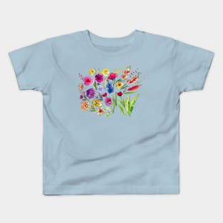 Wildflowers Kids T-Shirt